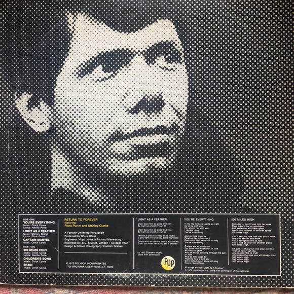 Chick Corea Vinyl Record - Picture 2 of 4